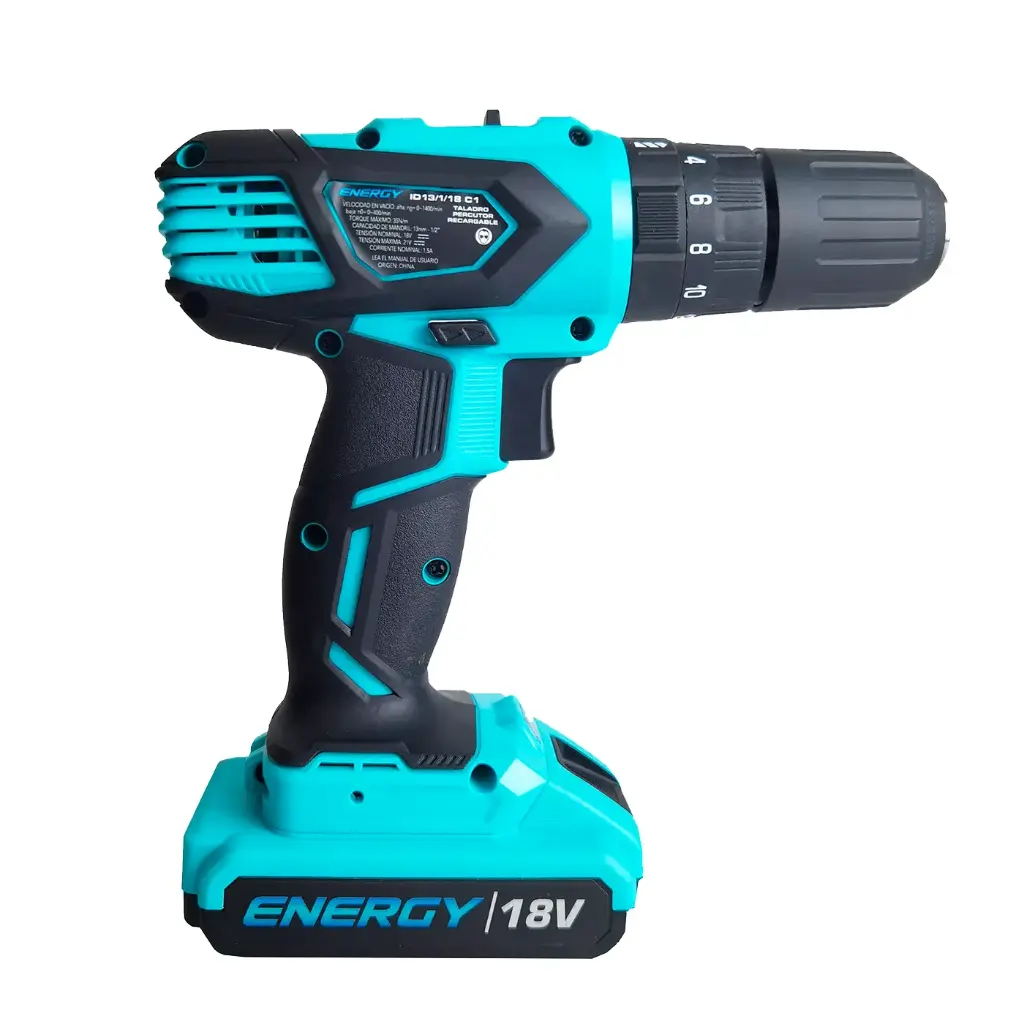 Taladro Percutor de 18V y 13mm Energy ID13/1/18C1