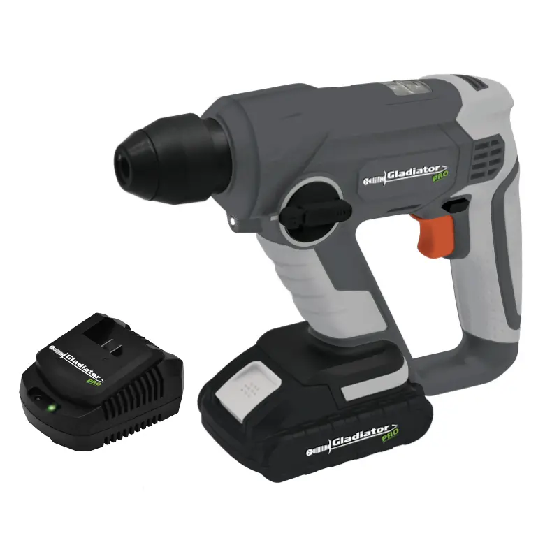 Rotomartillo Recargable SDS Plus 1,1J y 18V Gladiator Pro RM-812/18 C1