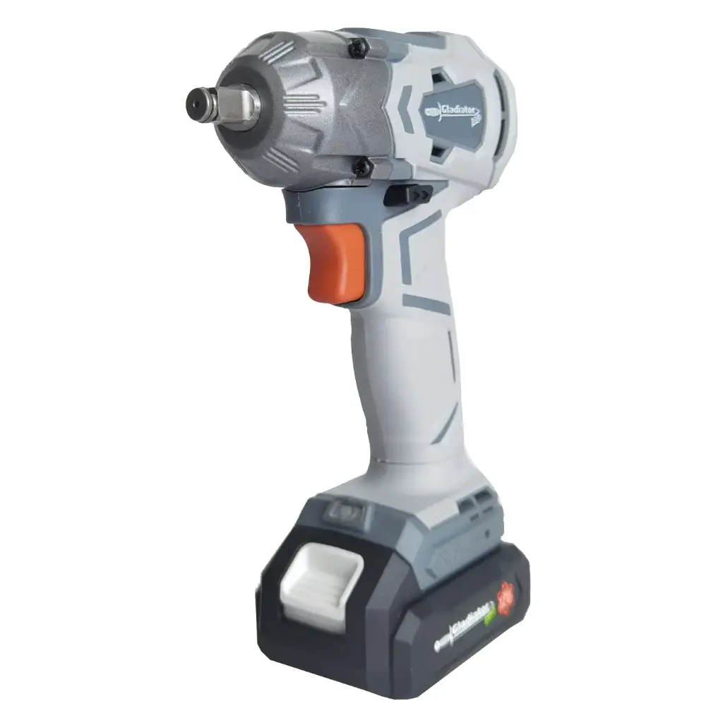 Llave de Impacto Brushless 3/8", 160Nm de 12V Gladiator Pro LIG-1038/12C1 (cargador incluido)