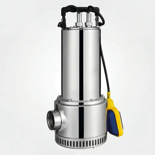 [QDX15-10-0.75B] Bomba Sumergible para Agua Pluvial QDX15-10-0.75B 1HP 220V/1/50HZ. + Flotador